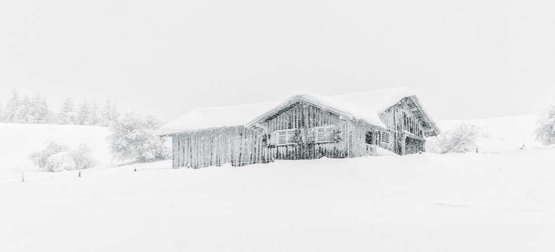 Casa en invierno