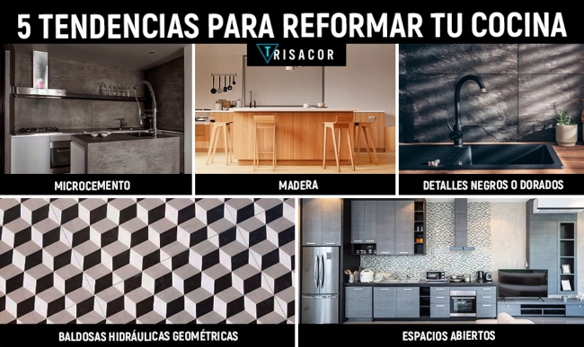 5 tendencias reformas de cocinas 2020