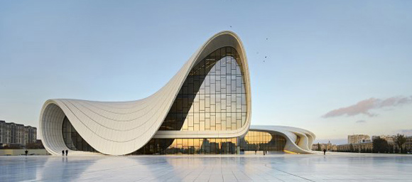 Centro Heydar Aliyev en Azerbaiyán